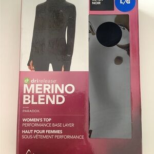 Paradox drirelease Merino Blend Top -Brand New